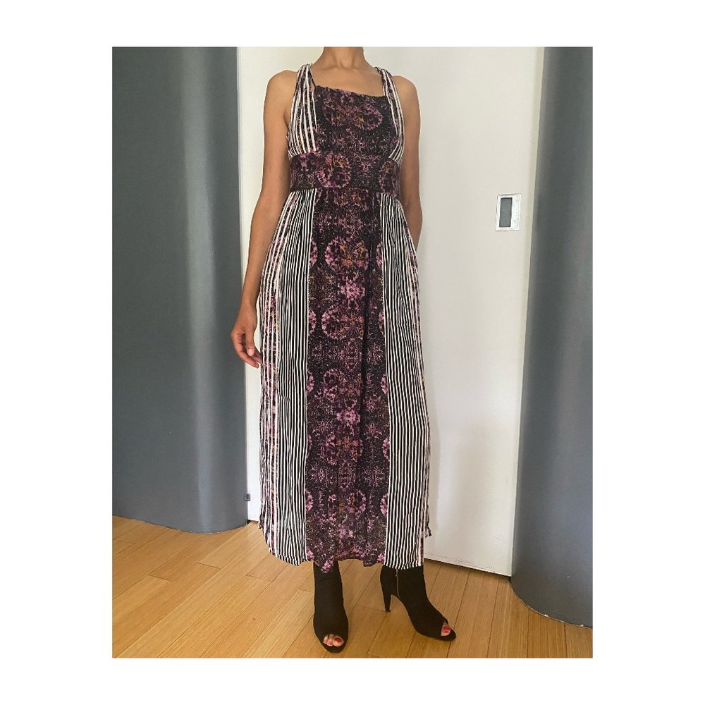 Free People Maxi Printed Summer Dress